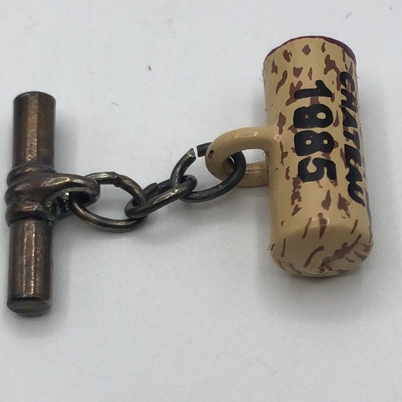 Magnificent Mouchoirs Cufflinks Chateau 1985 Unisex - Picture 5 of 13